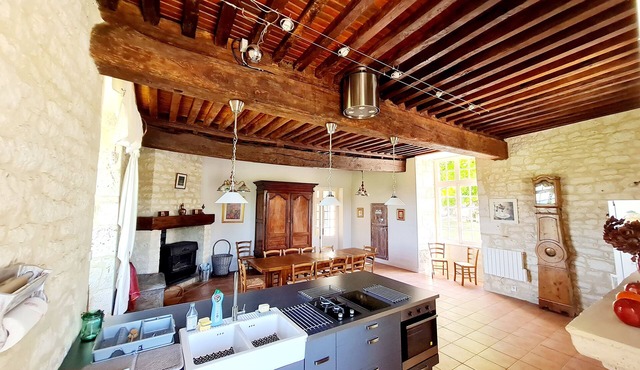 Residence, vineyards, natural pool, near Bergerac Dordogne Périgord