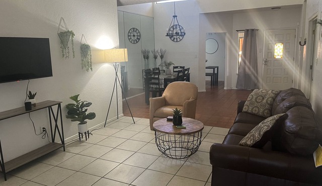 Residential 3 bed/2 bath home with wonderful backyard-scenic view-laundry.