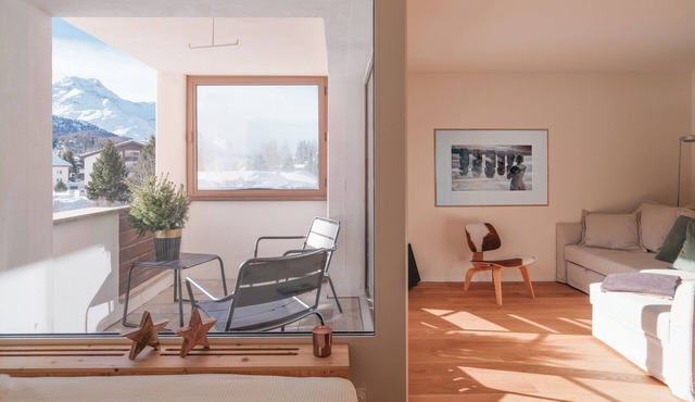 Residenza Lagrev - 2 1/2 room flat no. 206 - Type 25A - 2nd floor - South