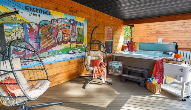 Resort Cabin with Hot Tub, Fire Pit, Game Table! Indoor Pool and Much More!
