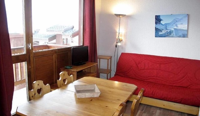 Resort center, 4th floor, view ski slopes, 42m², La Plagne
