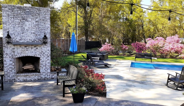 Resort Feel Home, Private Pool,Spa,Hammocks. Beach,OWA,Wharf-15min, 5 BedRms