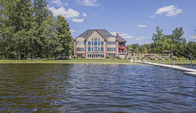 Resort life living on Strawberry & Sunset Lake, therapeutic waterscape.