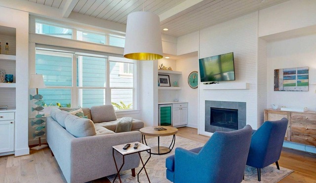 Resort Pools, Golf Cart Boardwalk to the Beach