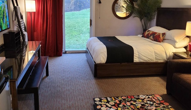 Resort room IN Minerals Resort and Spa!