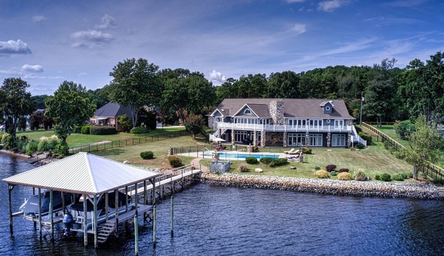 Resort-style Lake Norman home with unbeatable views from shore and pool!