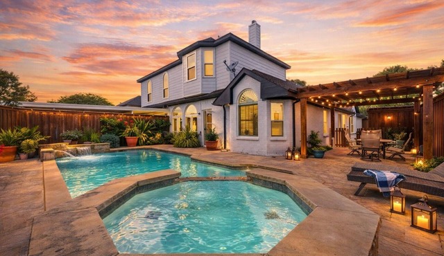 Resort-Style Allen Home | Pool | Spa | Theater