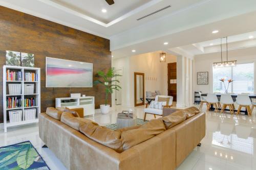 Resort-Style Brownsville Home Private Pool and Gym