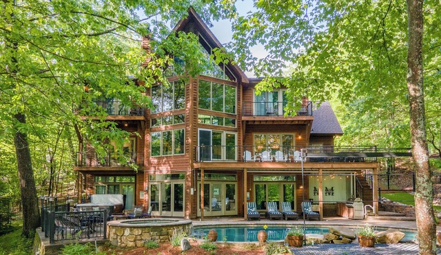 Resort-Style Estate w/Theater & Pools