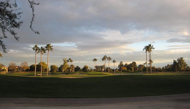 Resort style golf course home