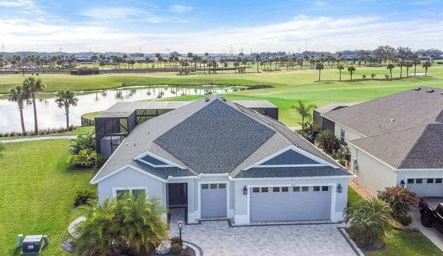 Resort Style Home in The Villages, FL - Golf & Waterfront Pool Home in Florida