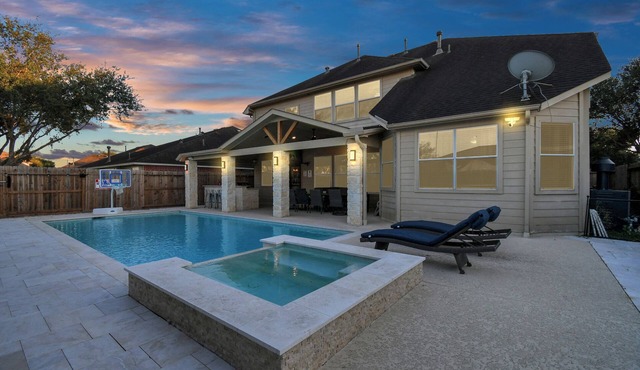 Resort Style Home with Heated Pool Houston Texas