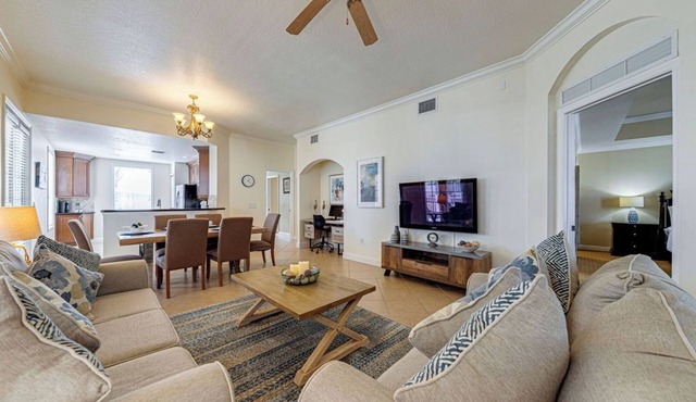 Resort-Style Stay Ground Floor Condo Near Disney, Pools & Relaxation