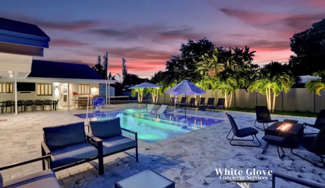 Resort Villa Compound 7BR 2 Houses In One HTD Pool