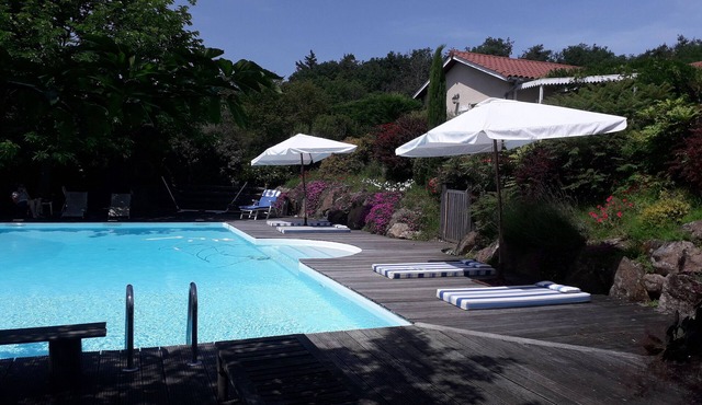 Rest by the pool and think of nothing!