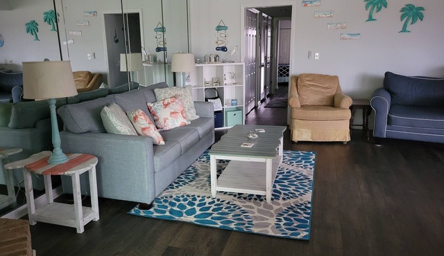 Rest & recharge, close to the beach! Spacious condo for a beach getaway!