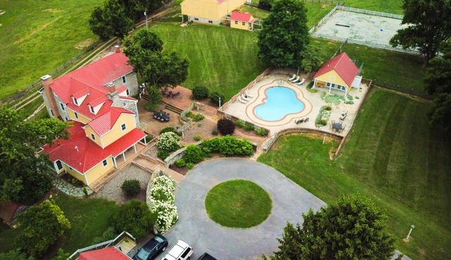 Restored 1700s Farmhouse with Pool Overlooking Horse Pasture