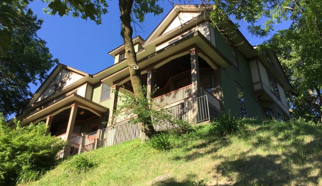Restored 1906 3-Bedroom Townhouse Overlooking the Mississippi River unit #1.