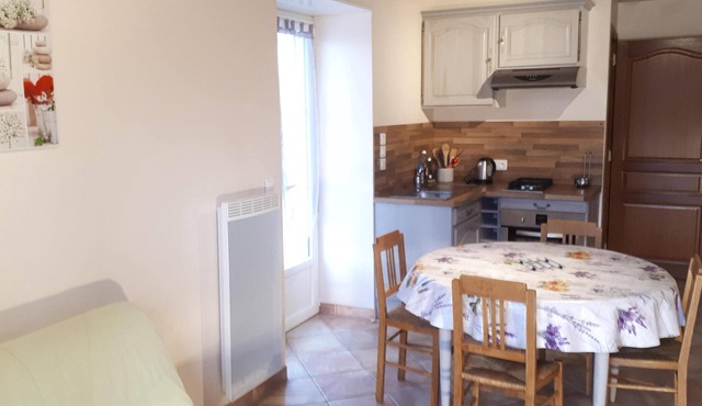 Restored house at the gate of the fields