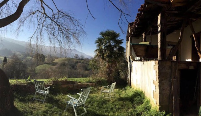 Restored house in magical surroundings