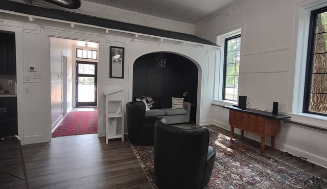 Restored school house turned creative flex space