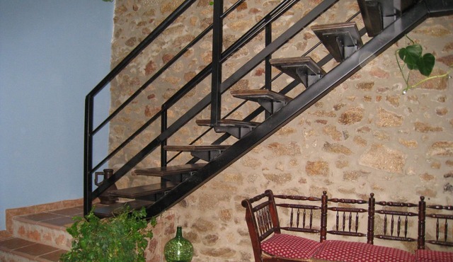 Restored town center with footbolin