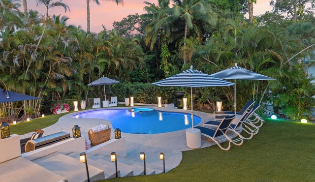 Retreat@Sailboat Bend Heated Pool BBQ - 100ft Dock 10 min to Ft Lauderdale Beach