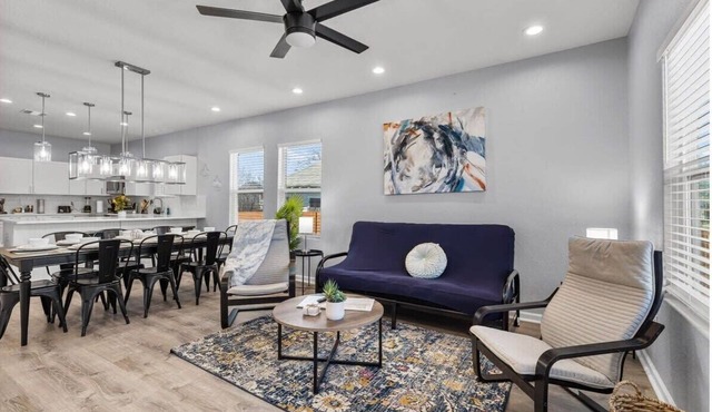 Retreat to a Brand-New Downtown Home 4BR/3BA!