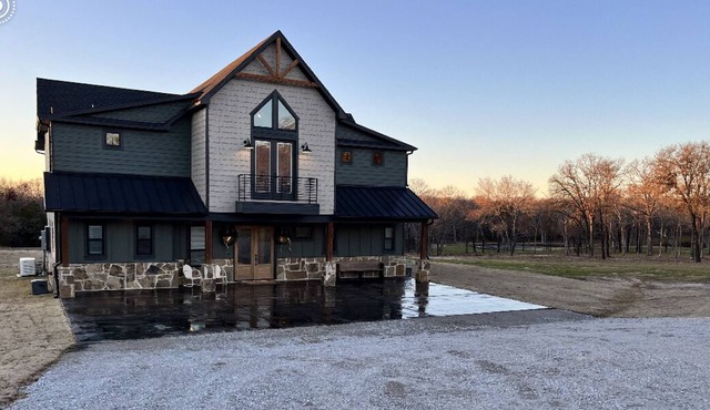 Retreat to the trees with this luxury cabin nestled in the woods