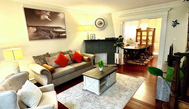 Retreat to this harmonious and tranquil home in the quiet neighborhood