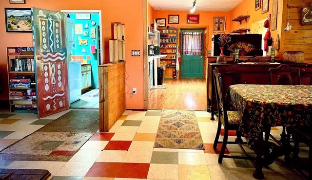 Retreat to this strawbale home, 29 acres of desert beauty