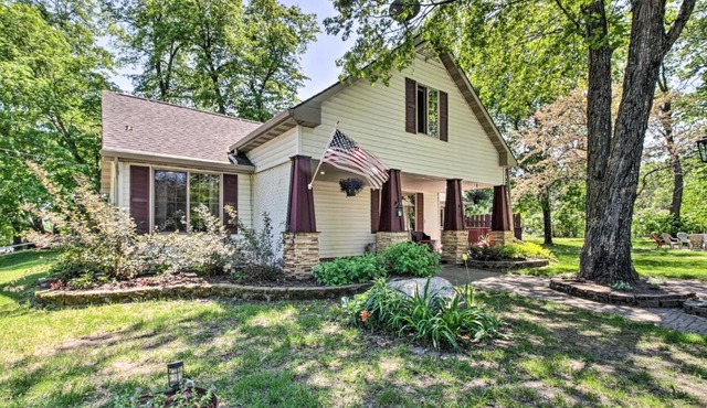 Retreat with Lake Access and Private Boat Dock!