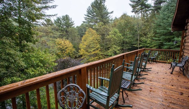 Retreat with River Access & Mountain Views