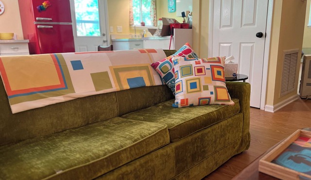 Retro 1-bedroom duplex in quiet Chapel Hill neighborhood