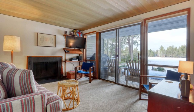 Retro, Dog-Friendly Condo with Fireplace, Wi-Fi, & SHARC Access