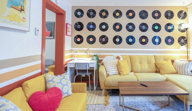 Retro Glam in Ramsay Walk to Stampede Grounds, Inglewood, BMO Center