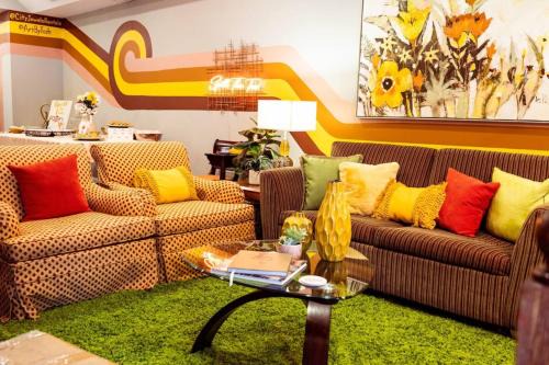 Retro-inspired Content House in Patterson Park