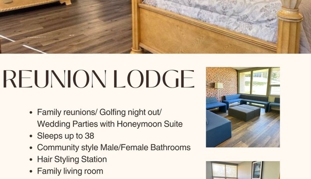 Reunion Lodge, perfect for the whole family at Oak Valley Golf Course & Resort