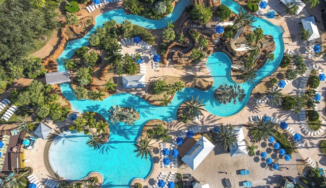Reunion WATER PARK,free shuttle to Disney,Reunion golf, on-site dining.