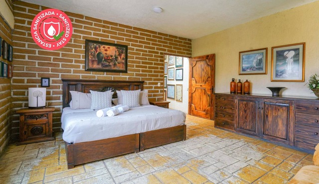 Revitalization room with private terrace and pool