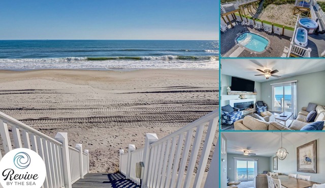 Revive! Oceanfront Home | Pool | Hot Tub | Elevator