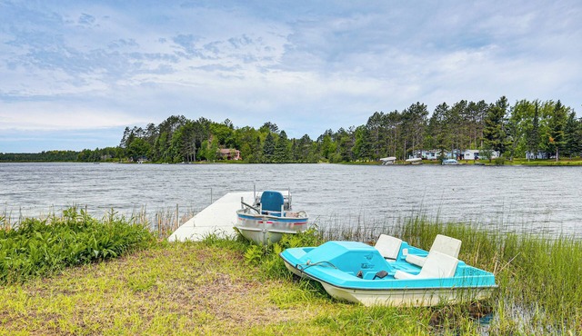 Rhinelander Vacation Rental w/Yard on Venus Lake!