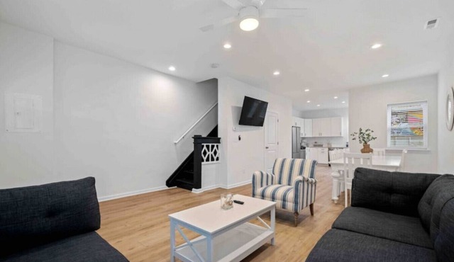 Rhythm & Spirits Beach House: 1-Block to Boardwalk & Casinos