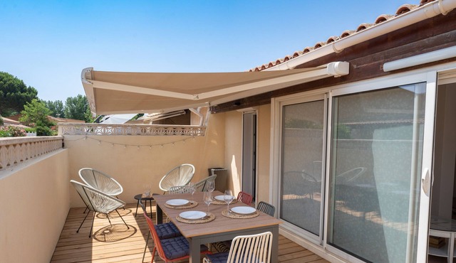 Riboleys - Maison avec clim à 600m de la mer