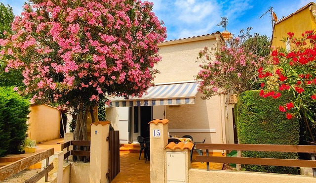Riboleys - Maison climatisée à 600m de la mer