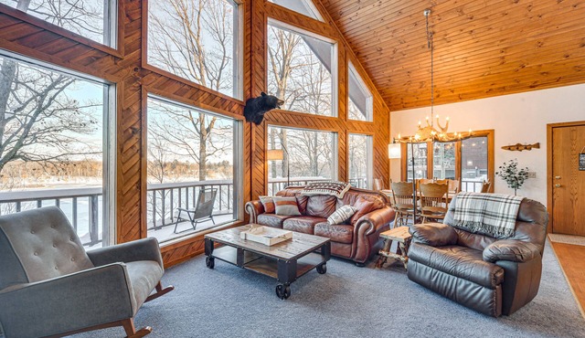 Rice Lake Cabin Retreat w/Red Cedar Lake Access!