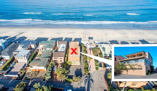 Right on the sand! Oceanfront Historic Retreat