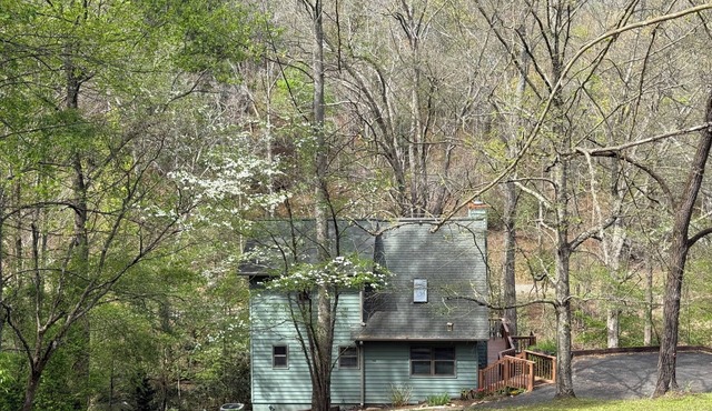 Rippling Waters Hideaway by Chatuge Home Concierge | Creekside Retreat |King Suite + Bunks | Steps to Water