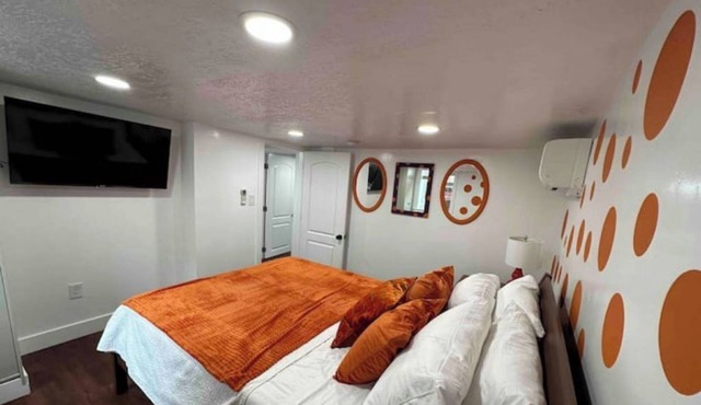 Rise&Shine- Mid Mod Entire House Hot Tub, Fire Pit
