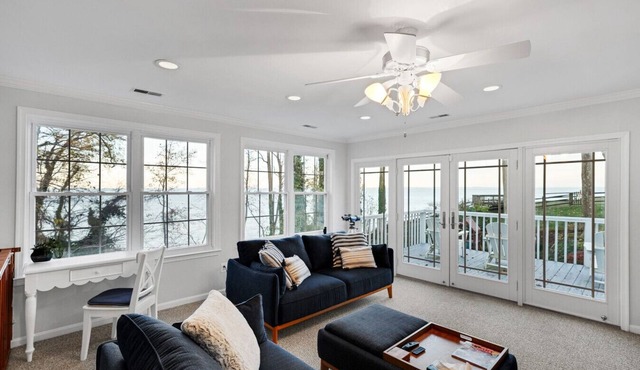 Rising Sun Bay View Cottage W/Beach Views!